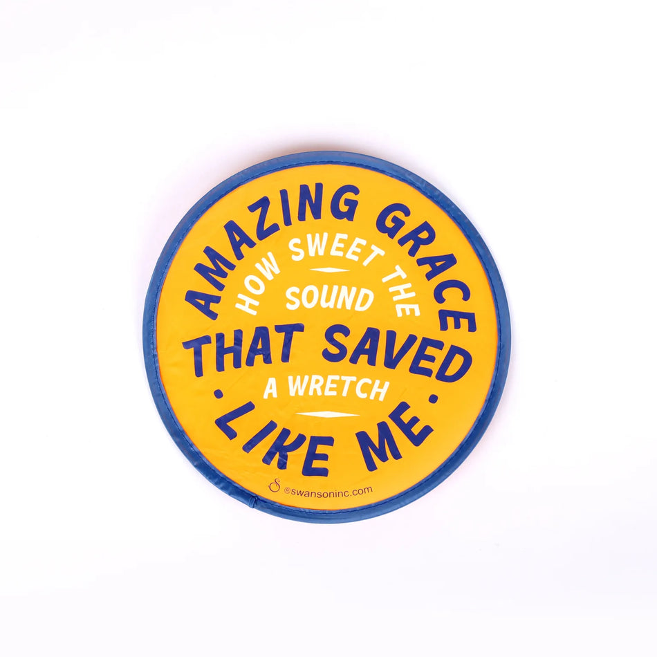 Foldable Hand Fan – Amazing Grace – Pk6