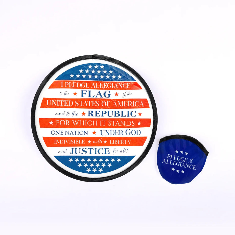 Foldable Hand Fan – Pledge of Allegiance – Pk6