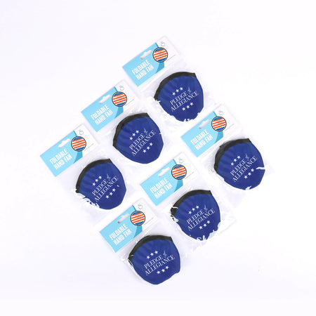 FOLDABLE HAND FAN PLEDGE PK6