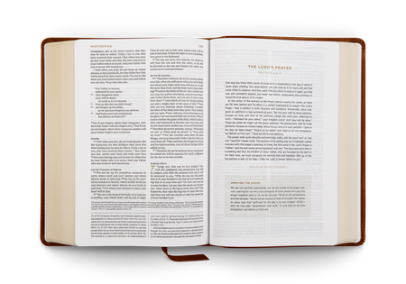ESV Applying the Gospel Study Bible for Men – Leather by Crossway, product view 2