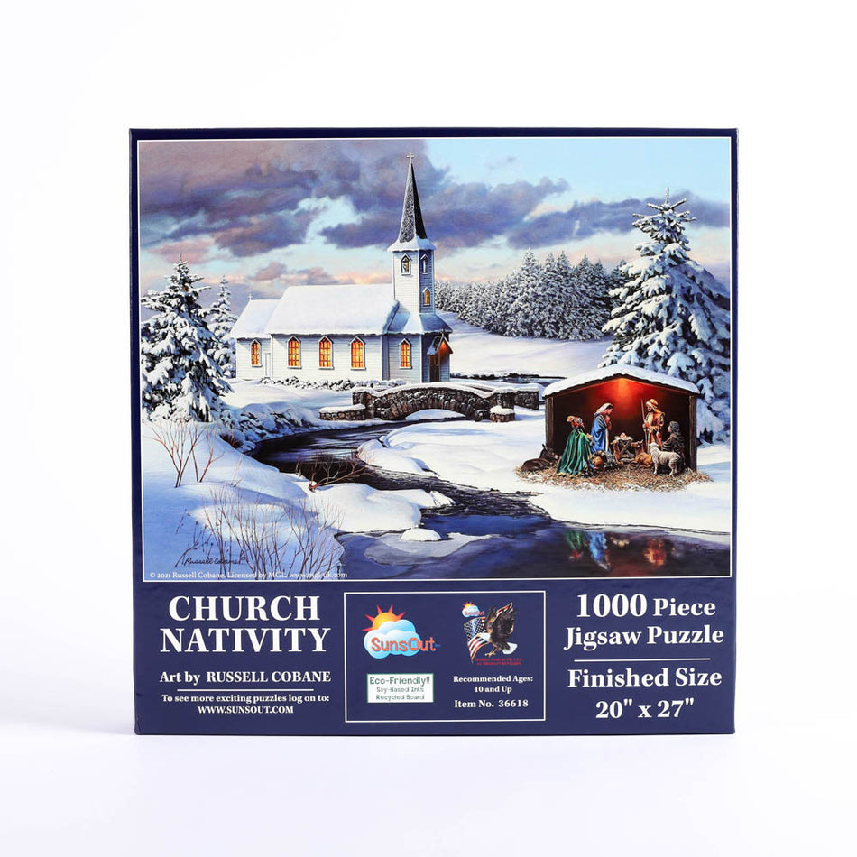 PUZZLE CHURCH NATIVITY 1000PC