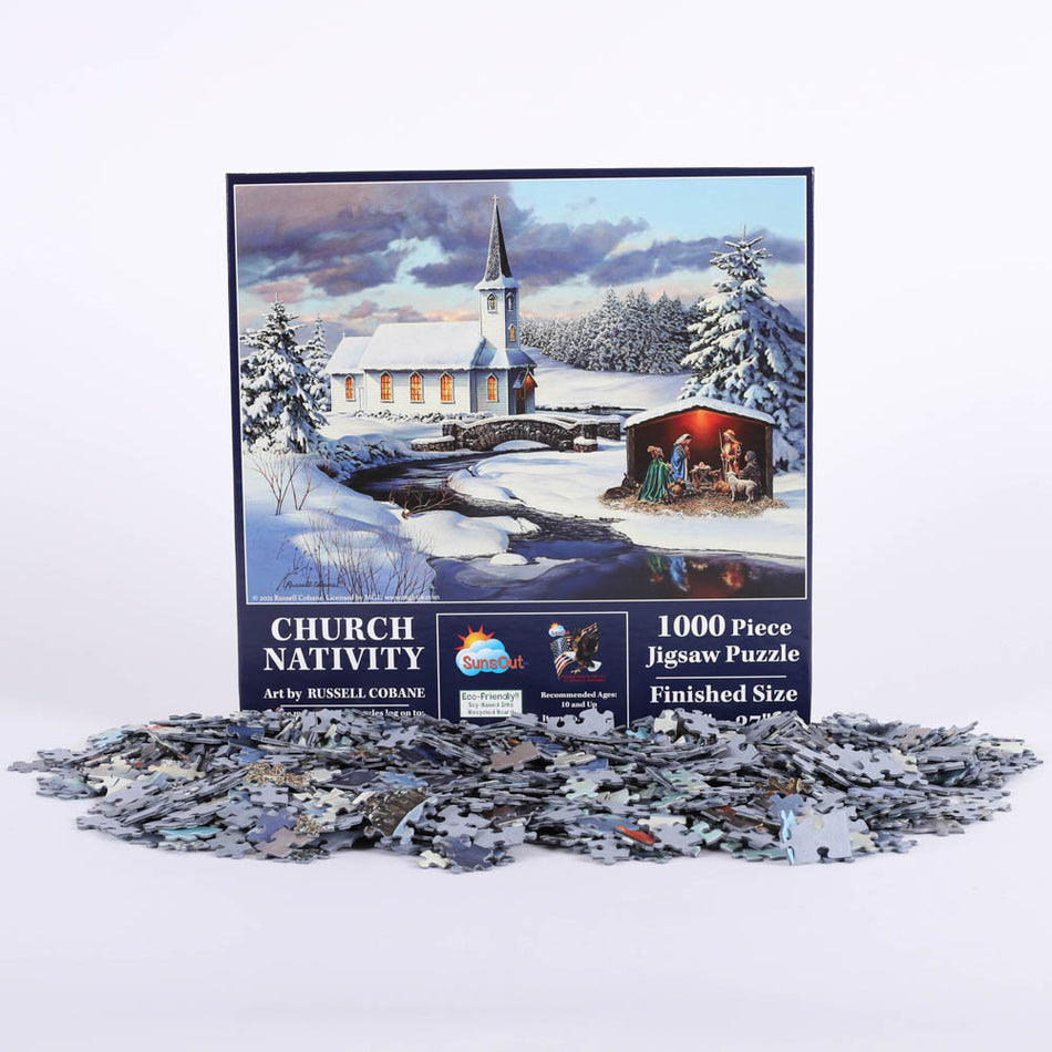PUZZLE CHURCH NATIVITY 1000PC