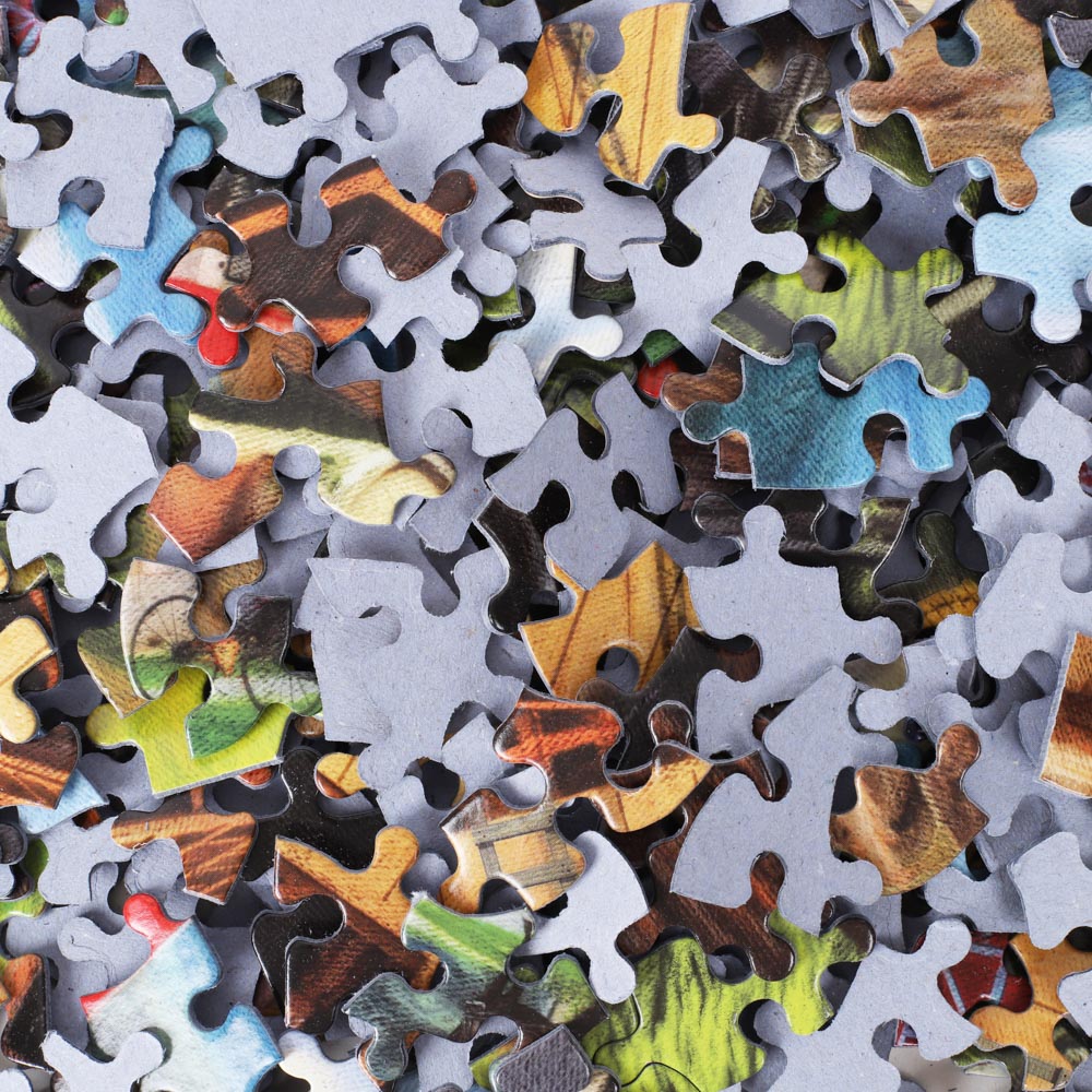 PUZZLE RAISING THE BARN 500PC