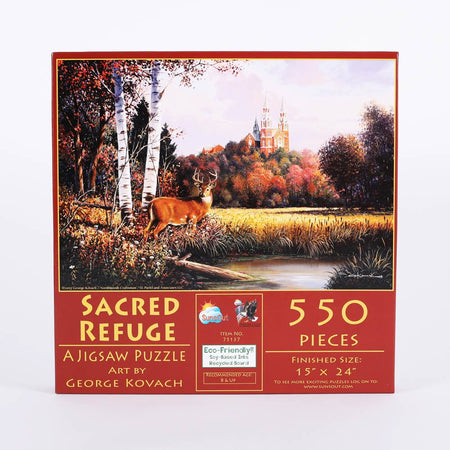PUZZLE SACRED REFUGE 550PC