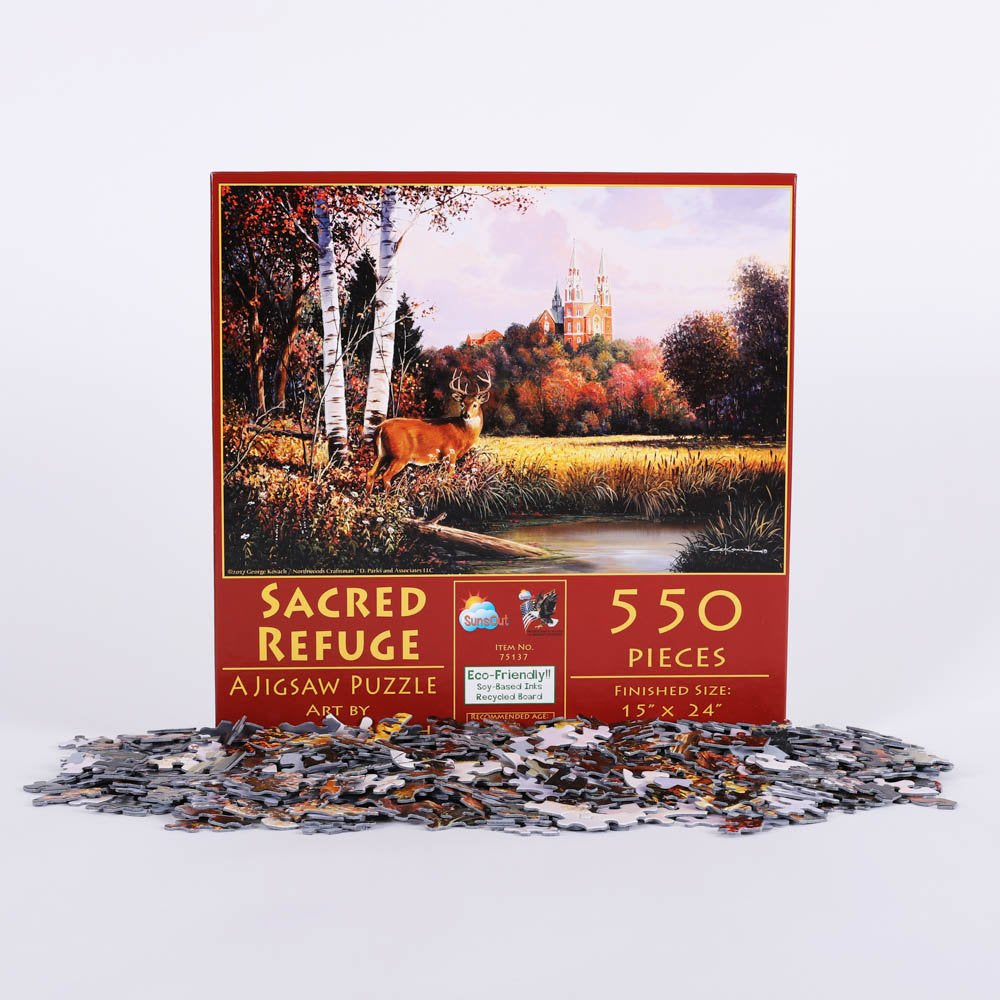 PUZZLE SACRED REFUGE 550PC