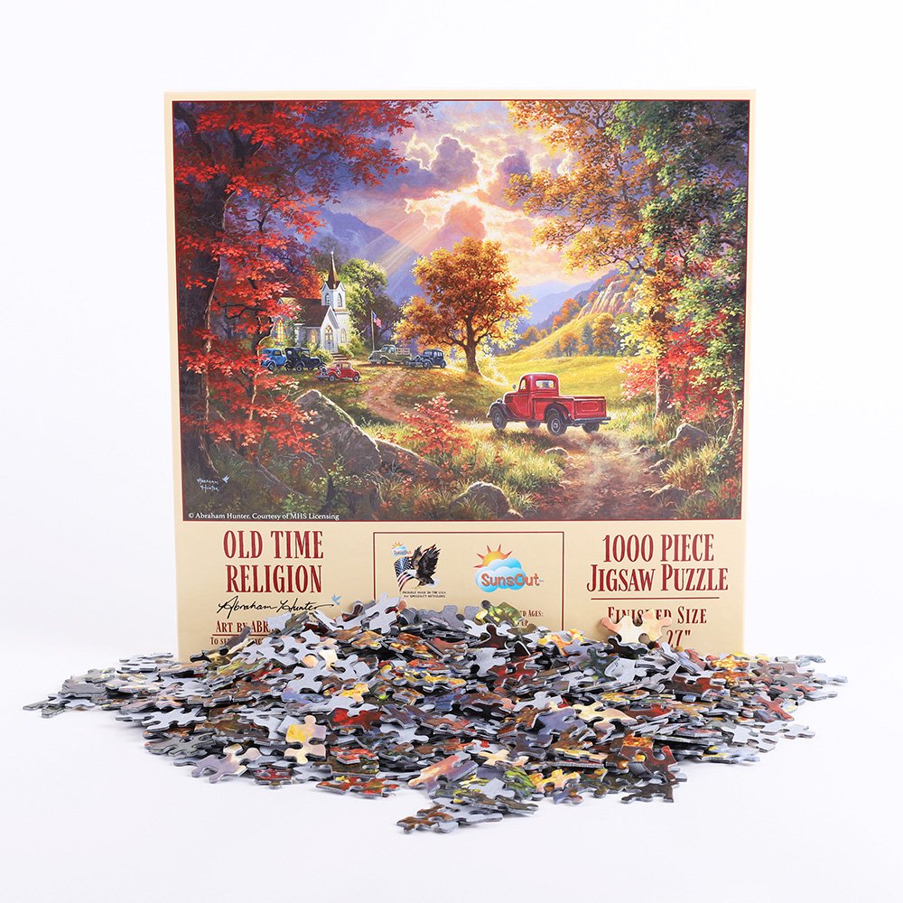 PUZZLE OLD TIME RELIGION 1000PC