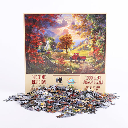 PUZZLE OLD TIME RELIGION 1000PC