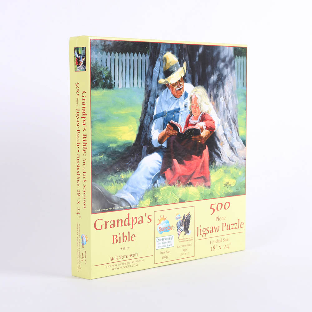 PUZZLE GRANDPA'S BIBLE 500PC