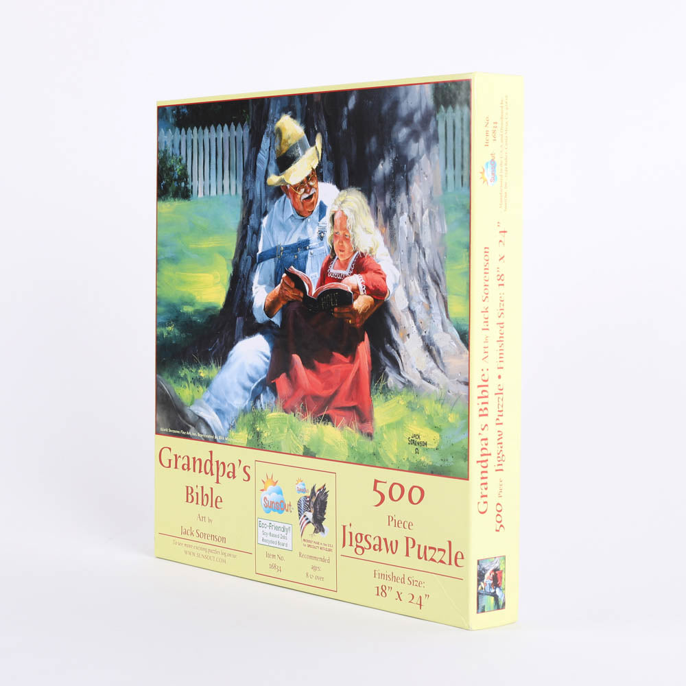 PUZZLE GRANDPA'S BIBLE 500PC