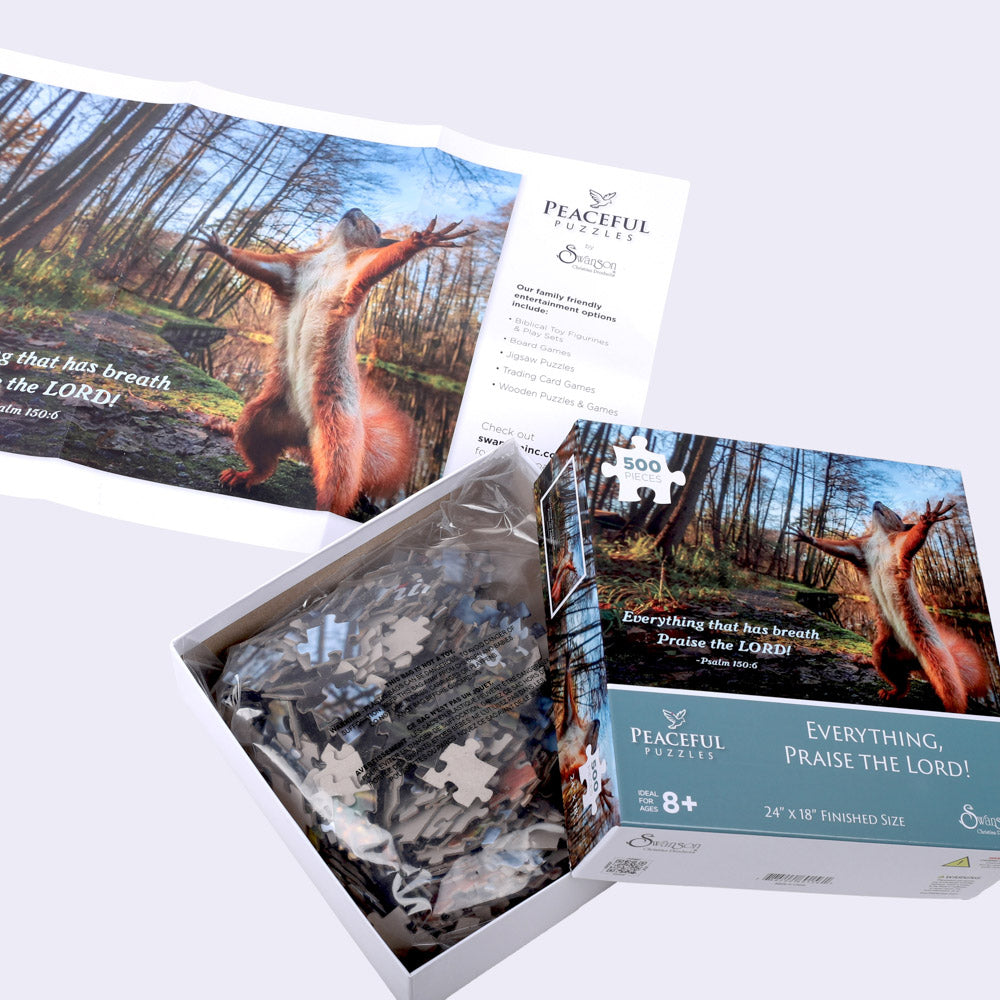 PUZZLE EVERYTHING THAT HAS BREATH/PS. 140:6 500PC