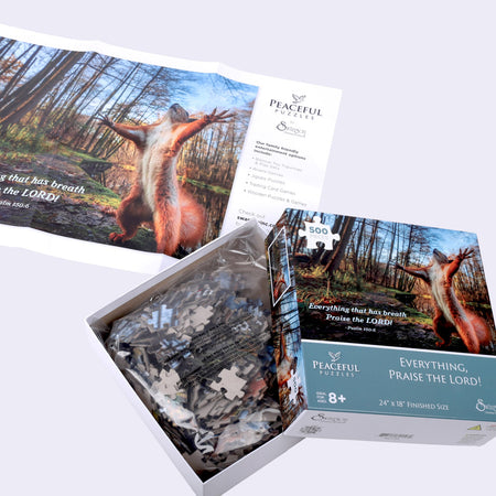 PUZZLE EVERYTHING THAT HAS BREATH/PS. 140:6 500PC