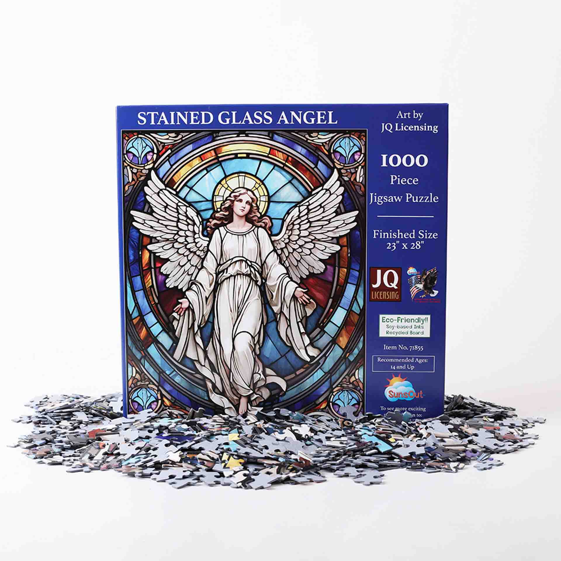 PUZZLE STAIN GLASS ANGEL 1000PC