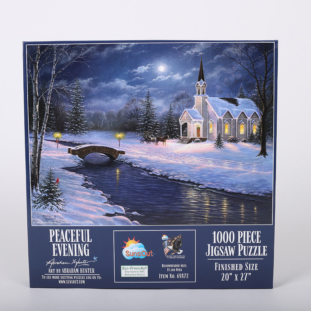 PUZZLE PEACEFUL EVENING 1000PC..