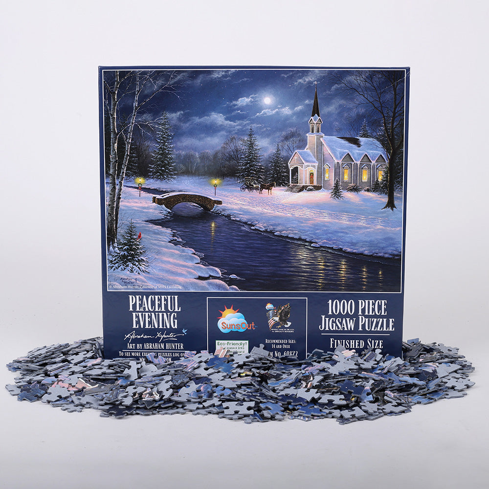 PUZZLE PEACEFUL EVENING 1000PC..