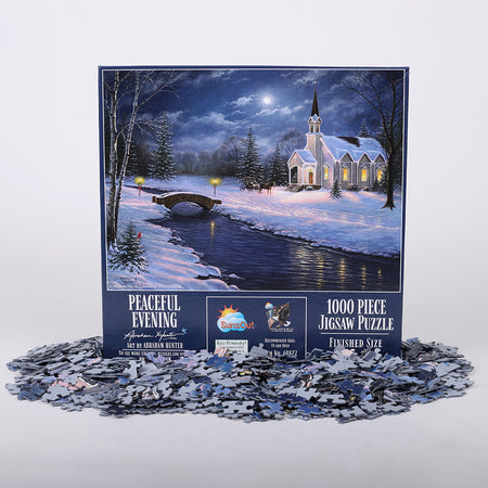 PUZZLE PEACEFUL EVENING 1000PC..