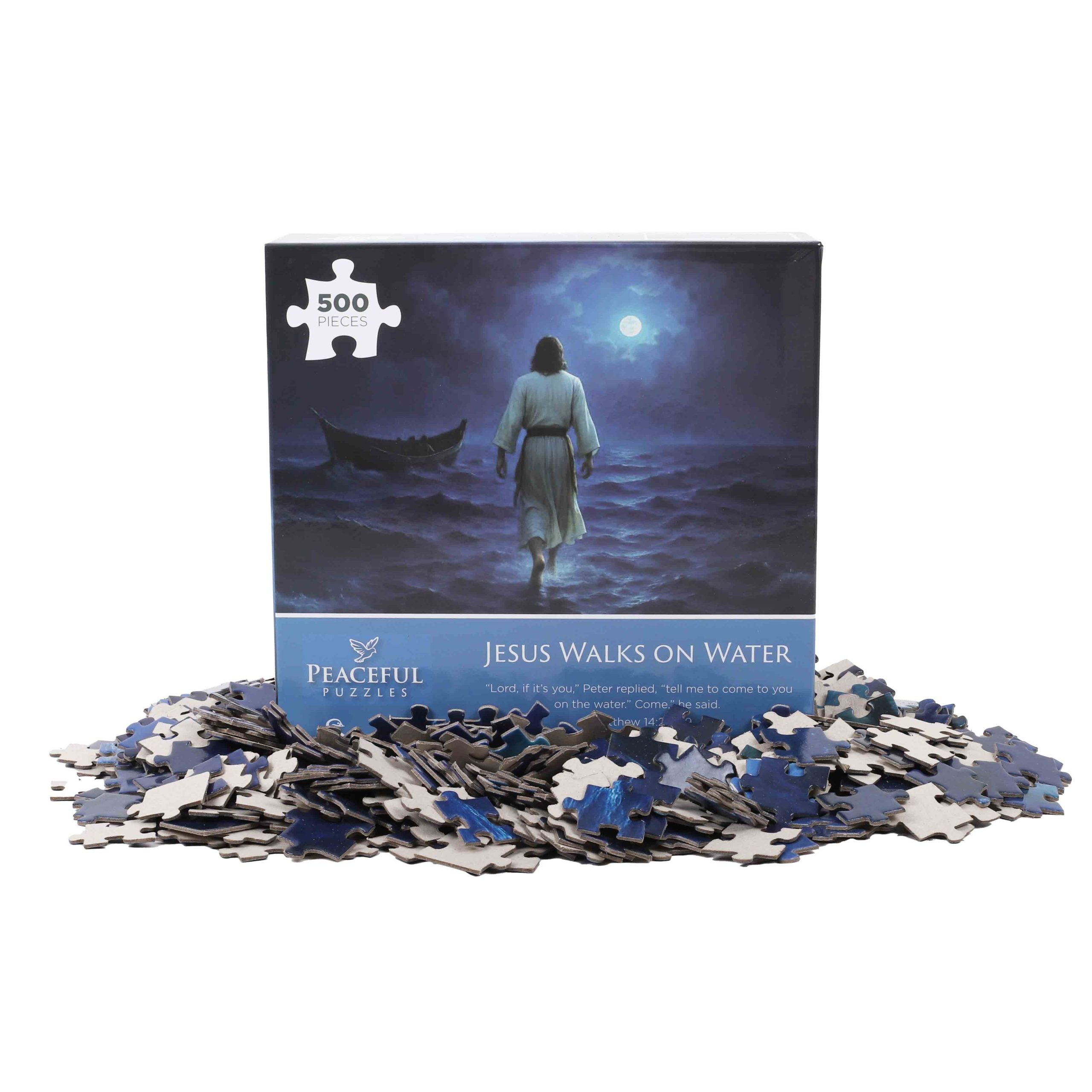 PUZZLE JESUS WALKS ON WATER 500PC