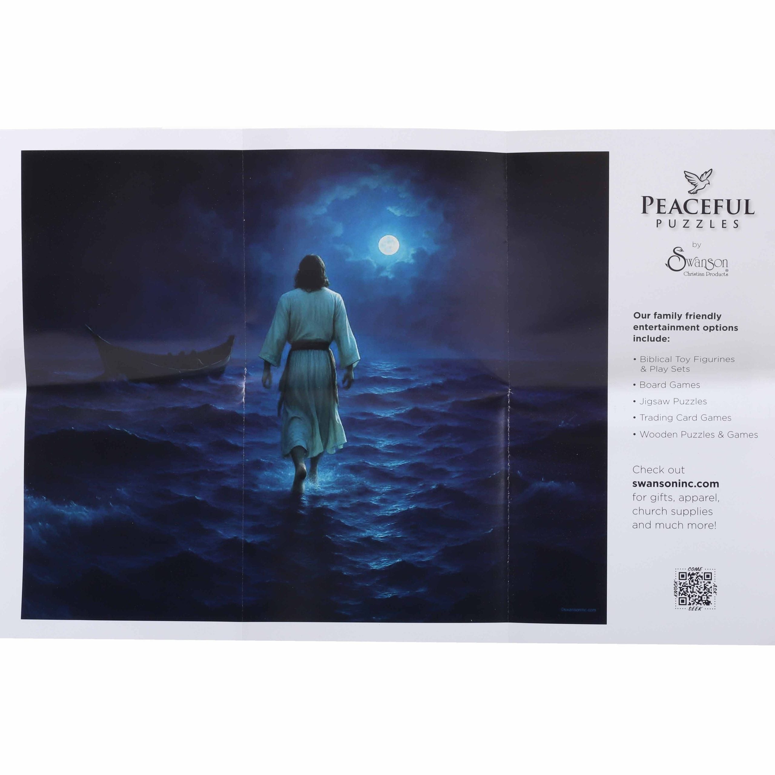 PUZZLE JESUS WALKS ON WATER 500PC