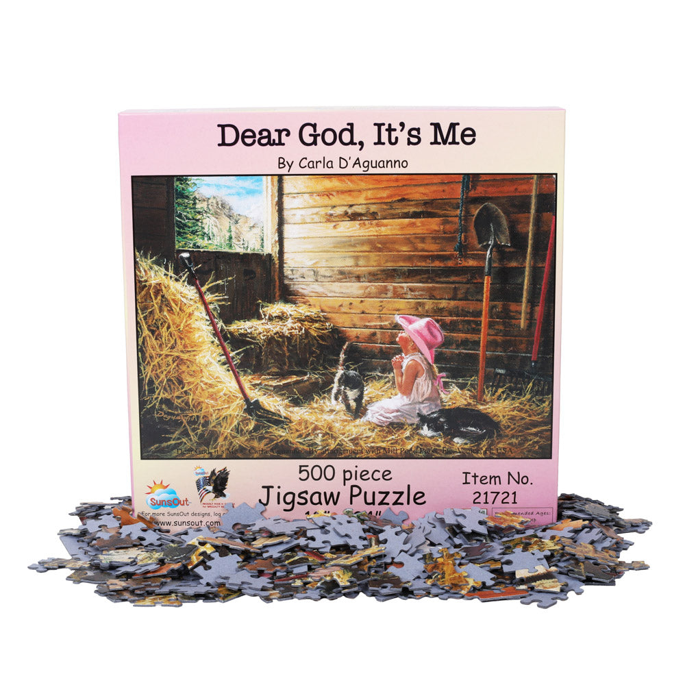 PUZZLE DEAR GOD, IT'S ME 500PC