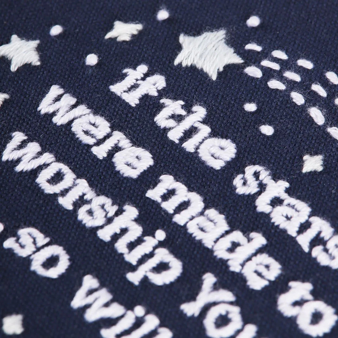 EMBROIDERY KIT - IF THE STARS 10CM