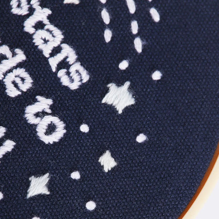 EMBROIDERY KIT - IF THE STARS 10CM