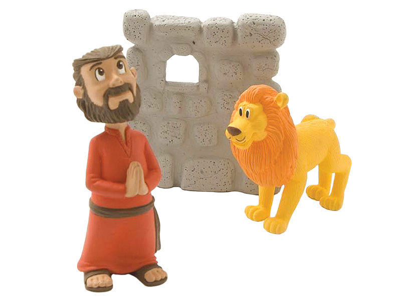 TOY FIGURINE DANIEL AND THE LION'S DEN