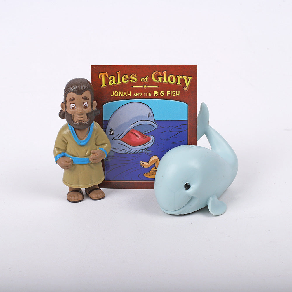 TOY FIGURINE JONAH AND THE BIG FISH