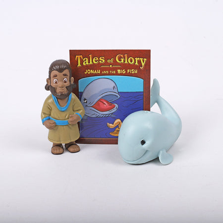 TOY FIGURINE JONAH AND THE BIG FISH