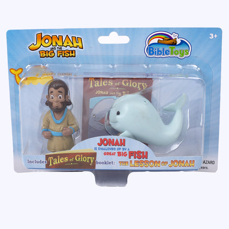 TOY FIGURINE JONAH AND THE BIG FISH