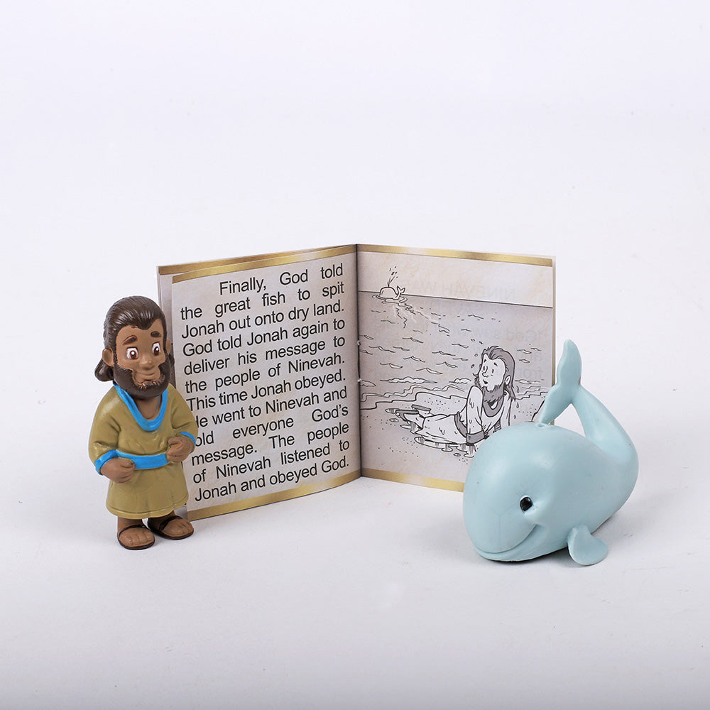 TOY FIGURINE JONAH AND THE BIG FISH