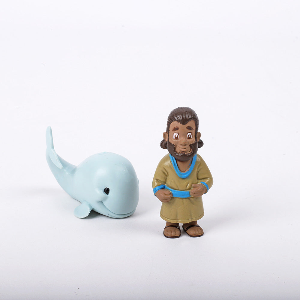 TOY FIGURINE JONAH AND THE BIG FISH