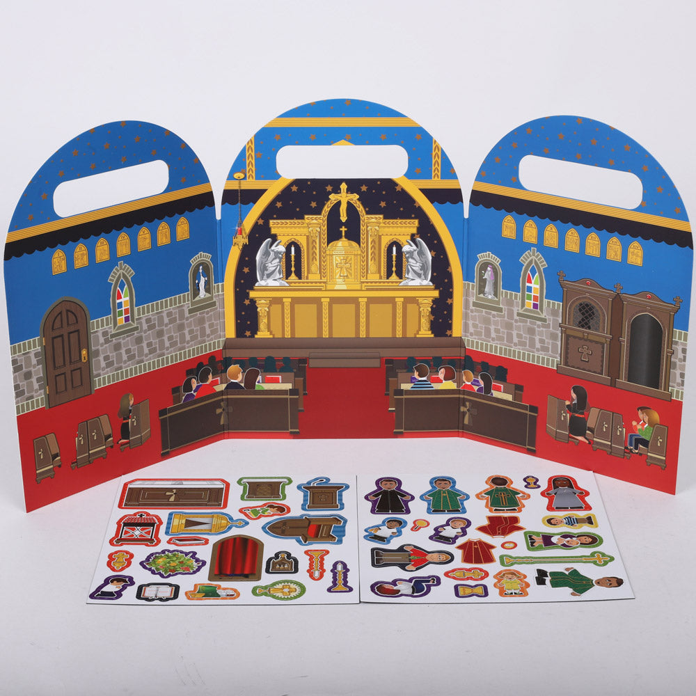 TOY PLAYSET MAGNET MY LITTLE CHURCH
