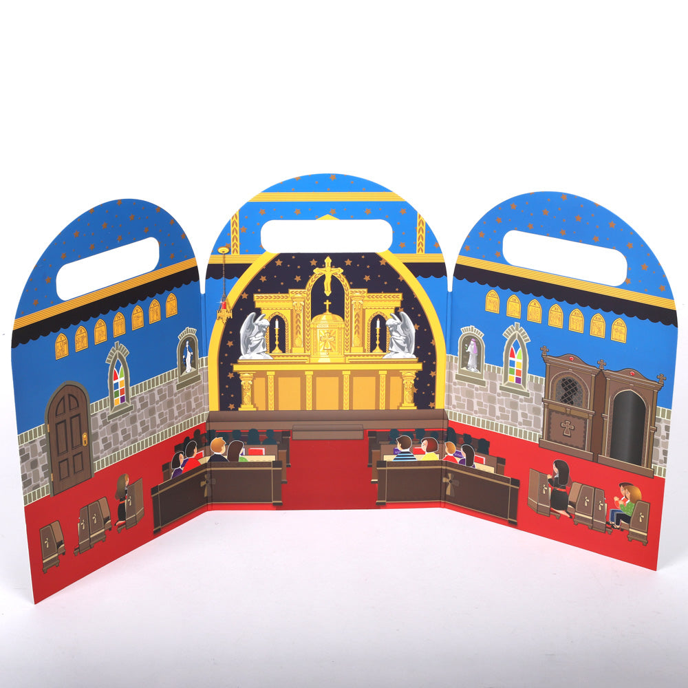 TOY PLAYSET MAGNET MY LITTLE CHURCH