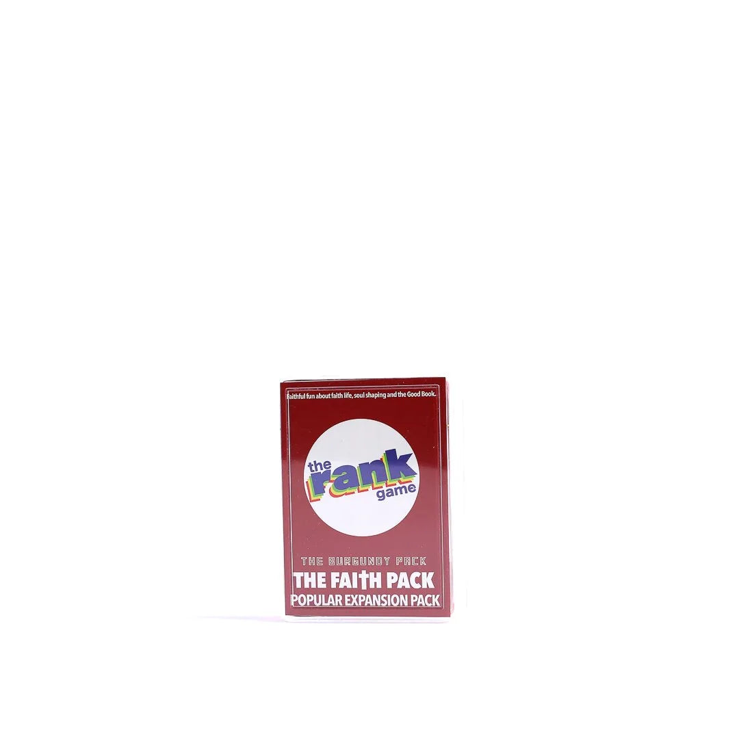 THE FAITH PACK: RANK GAME BURGUNDY EXPANSION PACK..