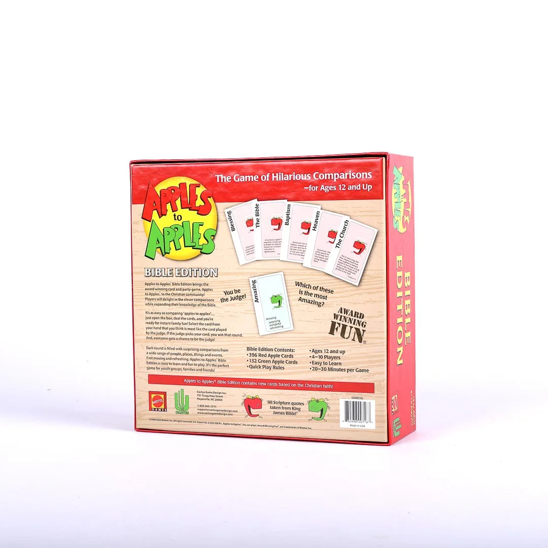 GAME APPLES TO APPLES BIBLE EDITION