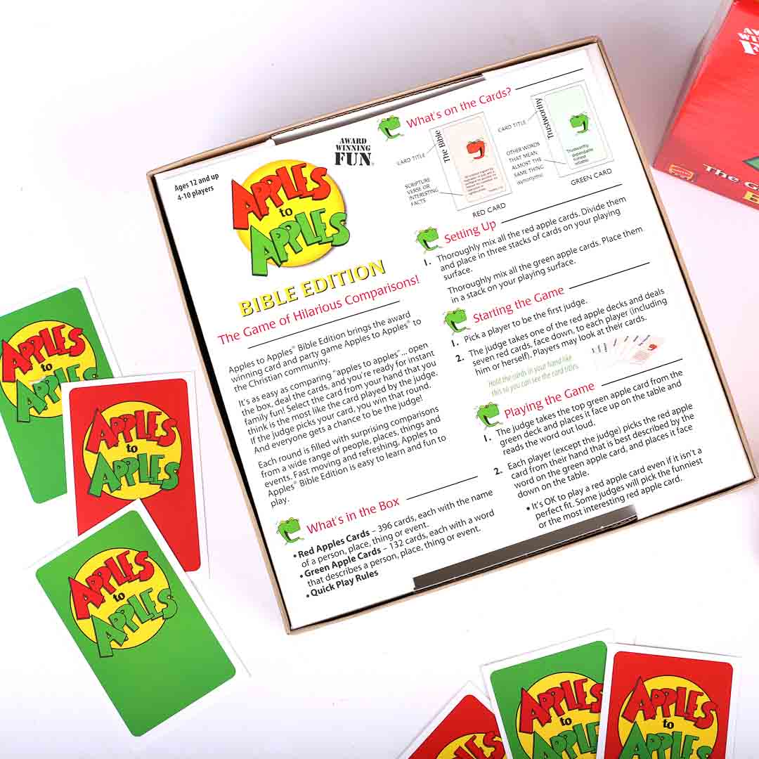 GAME APPLES TO APPLES BIBLE EDITION