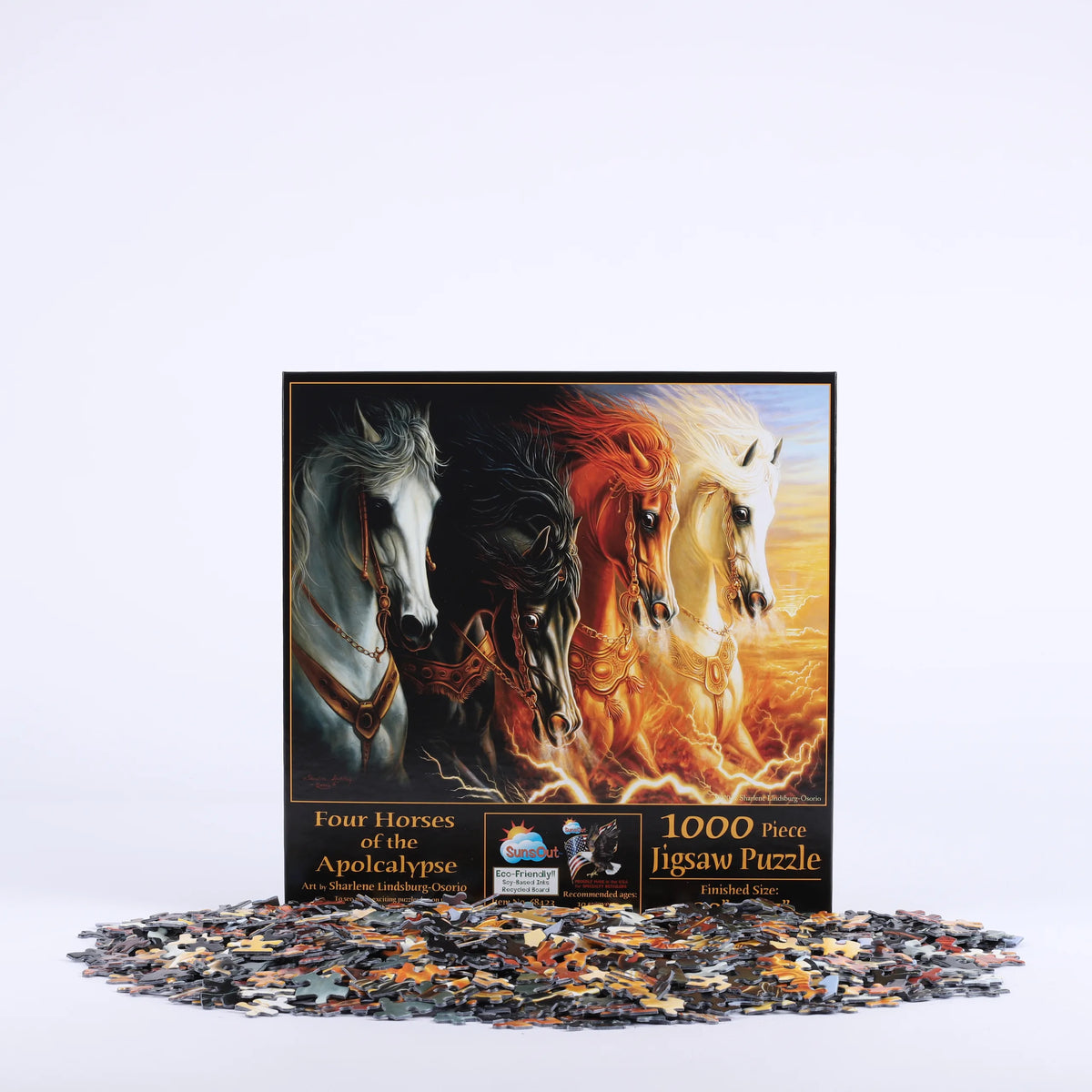 PUZZLE FOUR HORSES OF THE APOCALYPSE 1000PCS