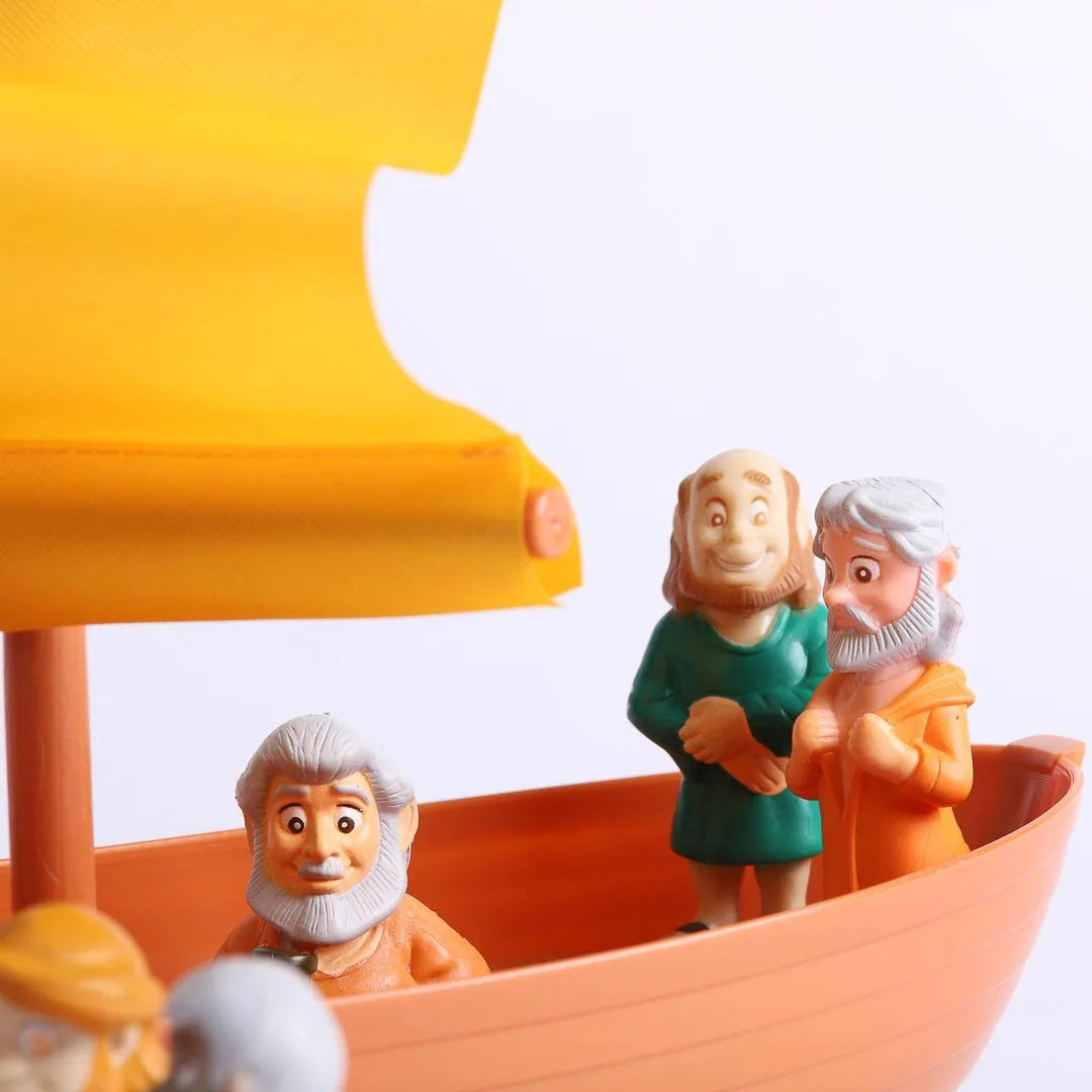 TOY PLAYSET JESUS GALILEAN BOAT