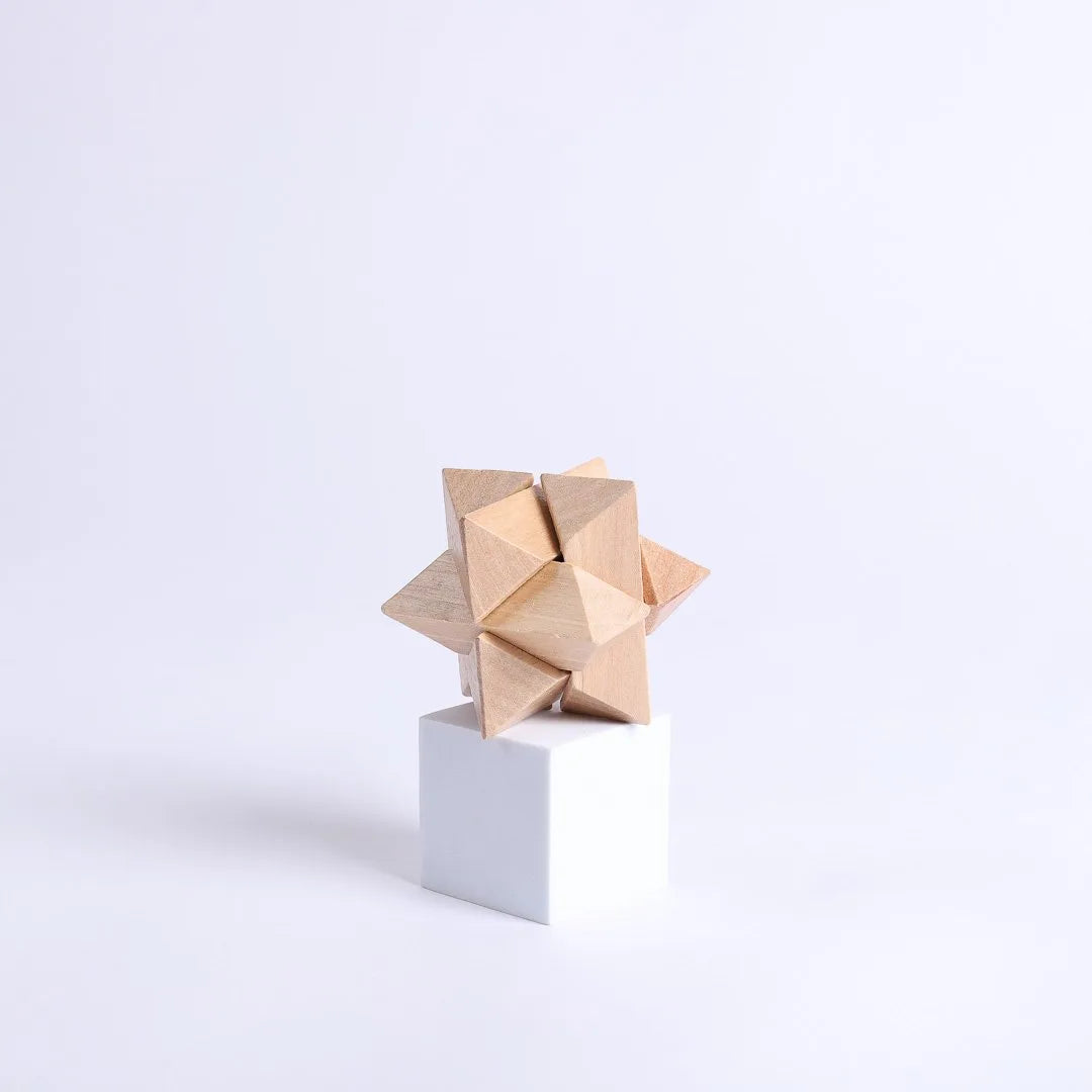 3D STUMBLING BLOCK WOODEN PUZZLE STAR