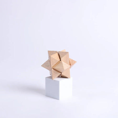 3D STUMBLING BLOCK WOODEN PUZZLE STAR