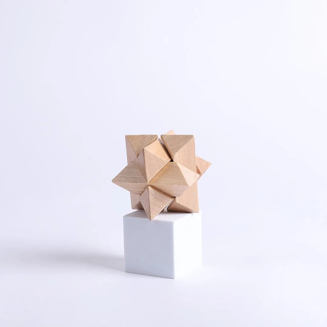3D STUMBLING BLOCK WOODEN PUZZLE STAR