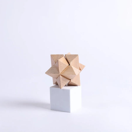 3D STUMBLING BLOCK WOODEN PUZZLE STAR
