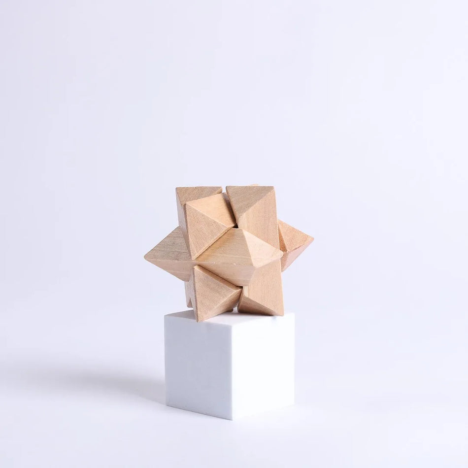 3D STUMBLING BLOCK WOODEN PUZZLE STAR
