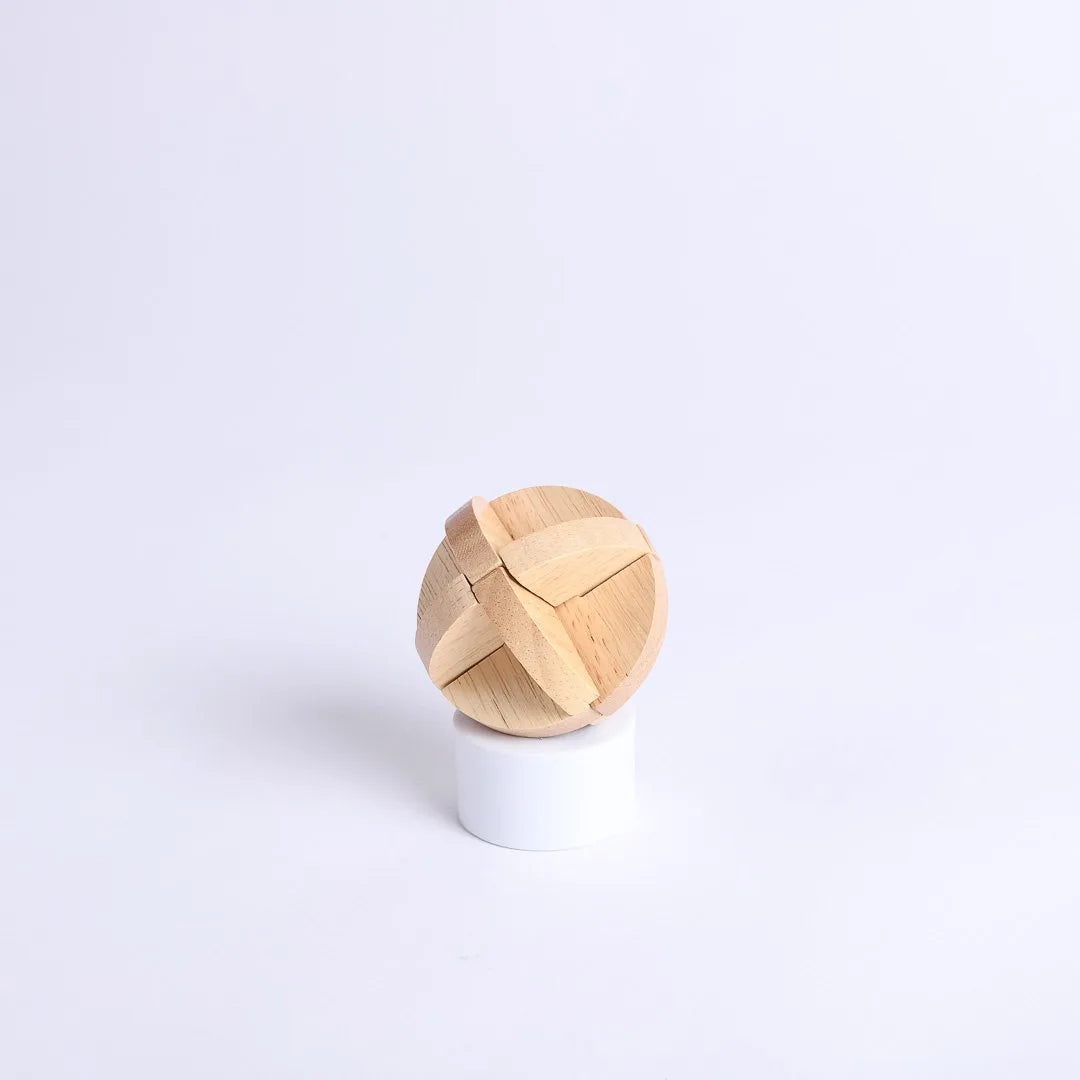 3D STUMBLING BLOCK WOODEN PUZZLE SPHERE