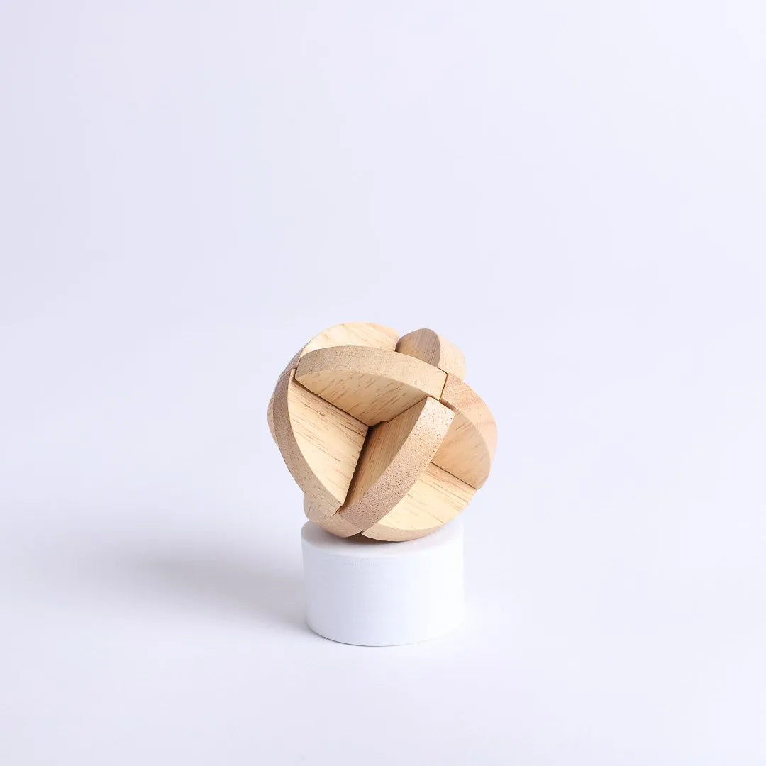 3D STUMBLING BLOCK WOODEN PUZZLE SPHERE