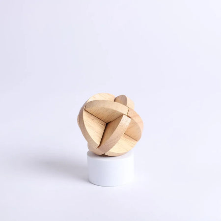 3D STUMBLING BLOCK WOODEN PUZZLE SPHERE