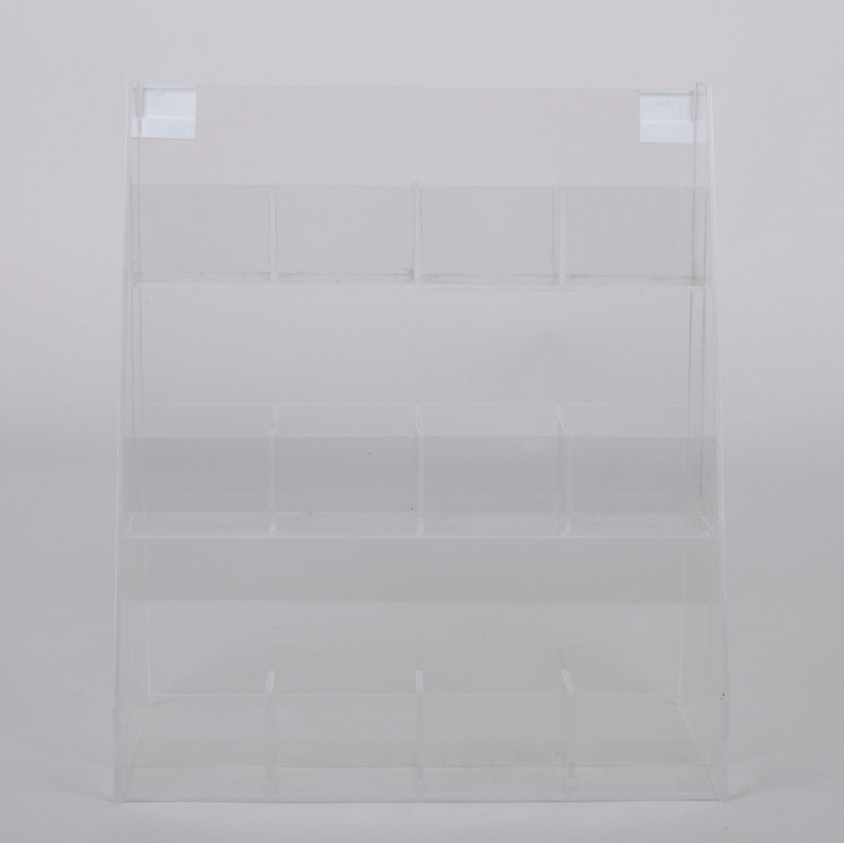 12 COMPARTMENT  ACRYLIC COUNTER DISPLAY INSPIRATIONAL TOKENS