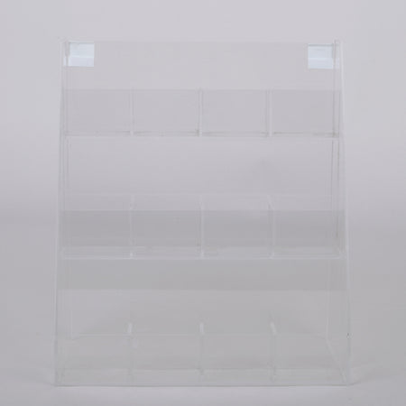 12 COMPARTMENT  ACRYLIC COUNTER DISPLAY INSPIRATIONAL TOKENS
