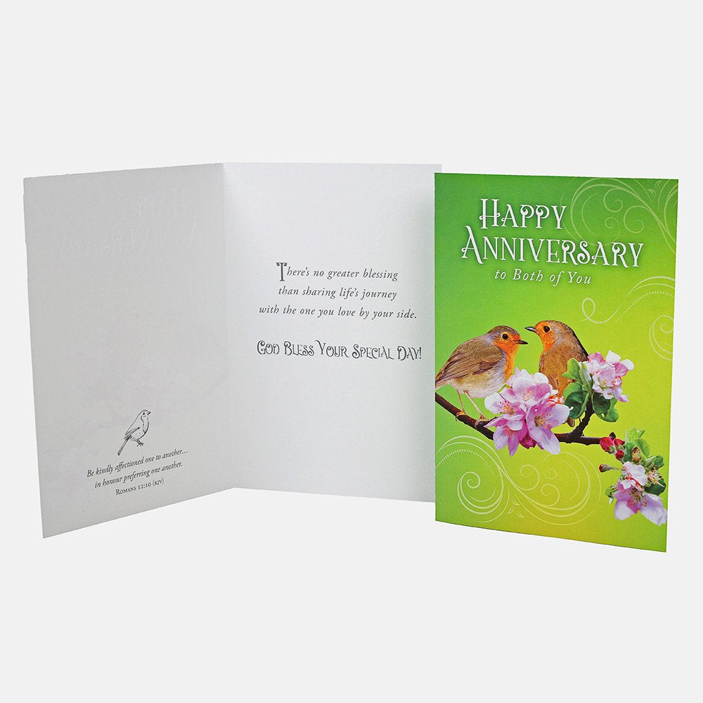 BOXED CARDS ALL OCCASION FEATHERED FRIENDS 12CT