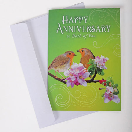 BOXED CARDS ALL OCCASION FEATHERED FRIENDS 12CT