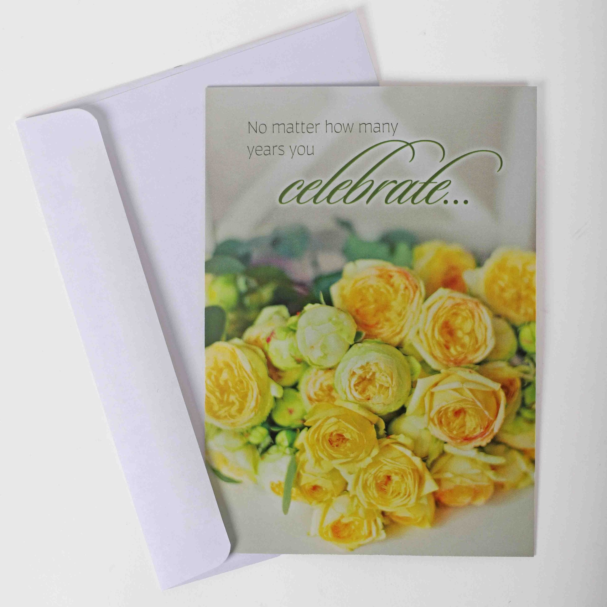BOXED CARDS ANNIVERSARY ROSES IN BLOOM 12CT